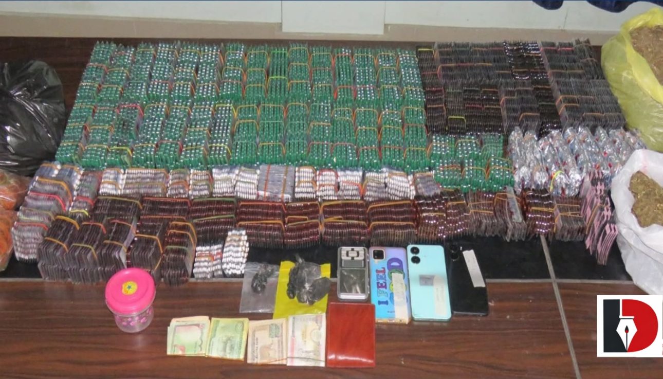 ठूलो परिमाणमा प्रतिबन्धित औषधि सहित ४ जना पक्राउ