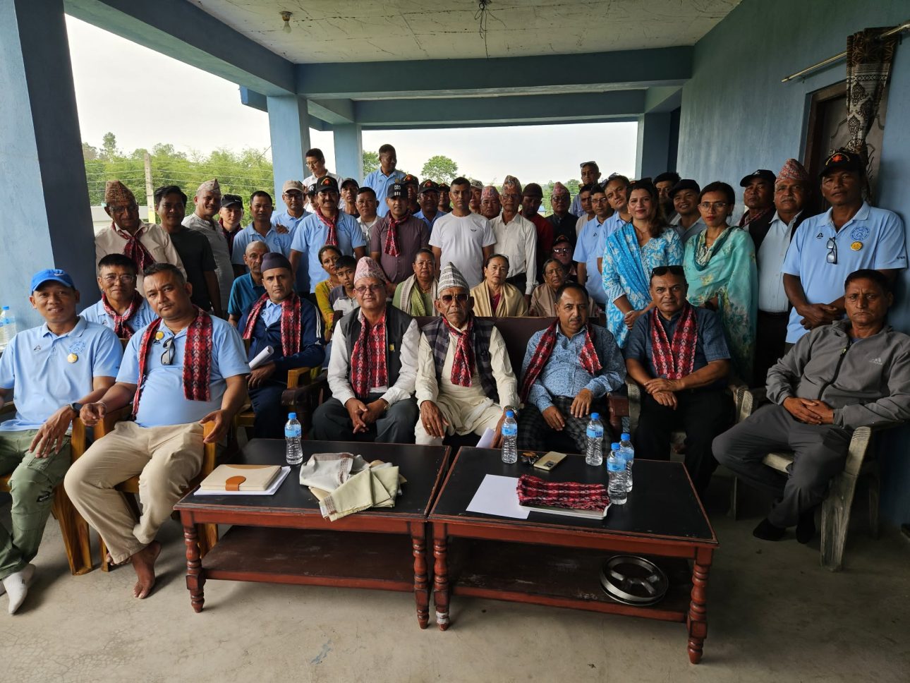 नेपाल राष्ट्रिय भूतपूर्व सैनिक संघ झापा क्षेत्रीय ५ समितिको प्रथम वार्षिक साधारण सभा सम्पन्न
