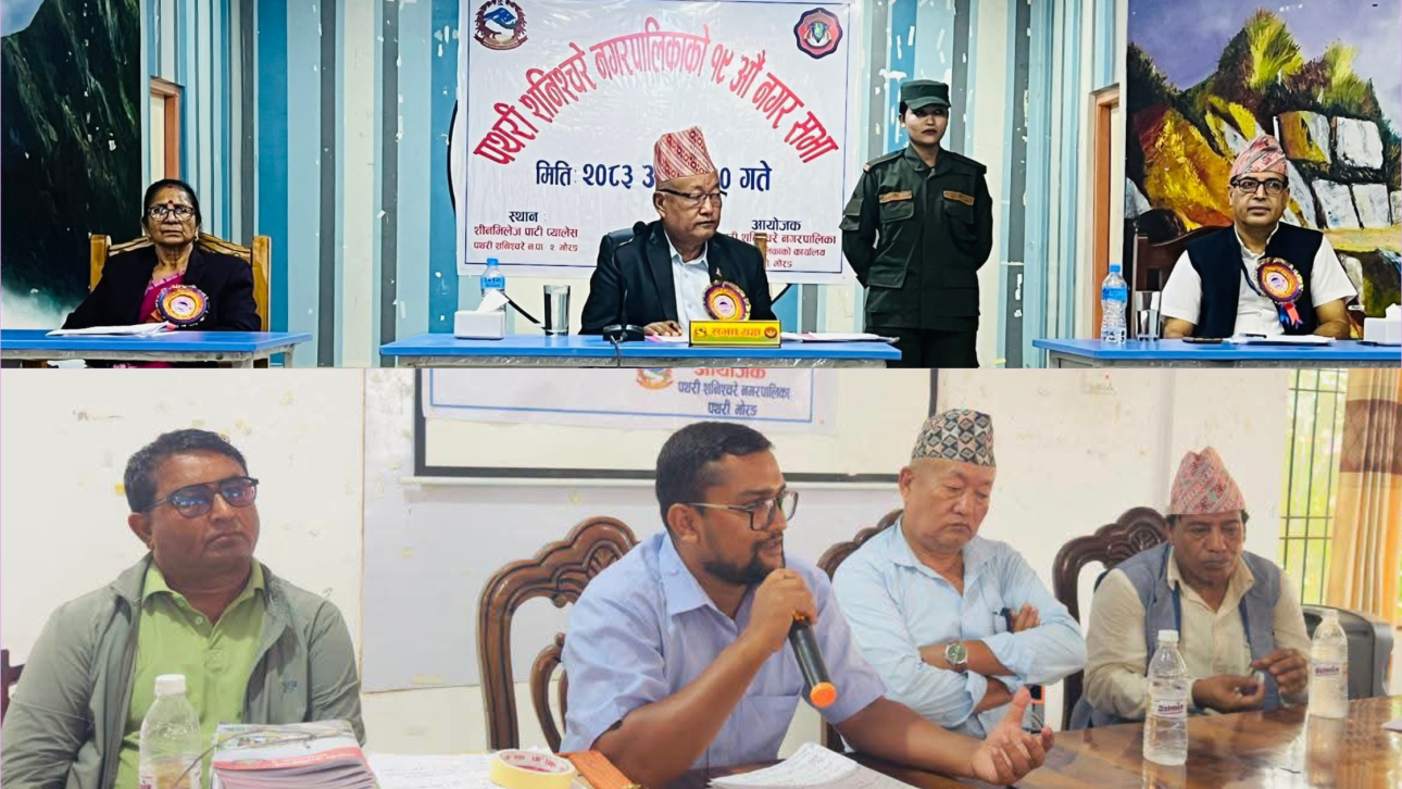 पथरी शनिश्चरे नगरपालिकाको बजेट ९१ करोड ३९ लाख