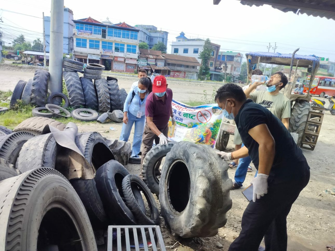 कमलमा लामखुट्टेको लार्भा खोज तथा नष्ट अभियान सम्पन्न, डेंगु नियन्त्रणमा समुदायको सक्रिय सहभागितामा जोड