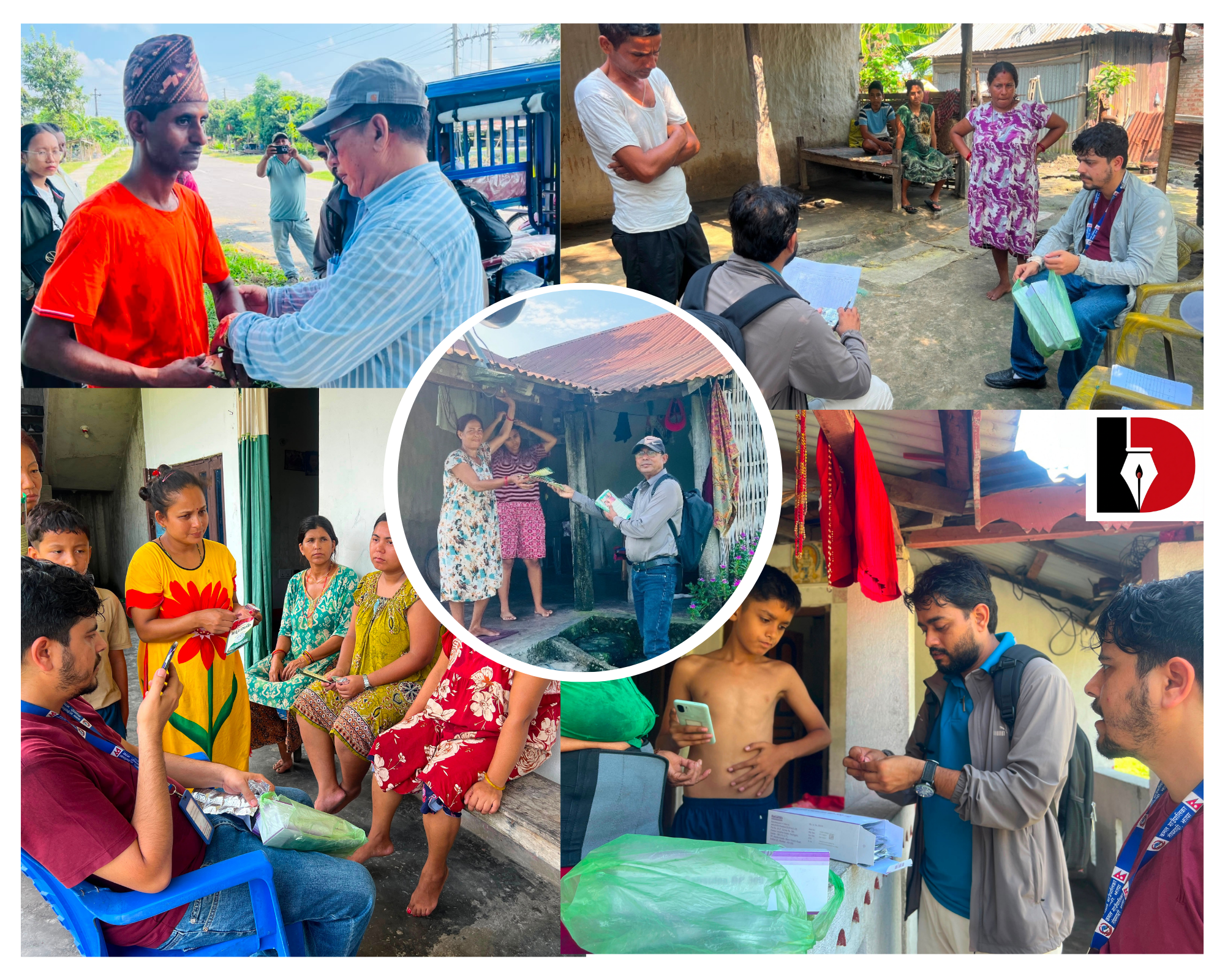 कमल–७ मा कुष्ठरोग सक्रिय खोजपड्ताल तथा एलपिइपि कार्यक्रम सम्पन्न