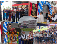 ६ करोड १ लाखमा बनेको कमल गाउँपालिकाको प्रशासनिक भवन उद्घाटन