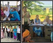 कमलमा जे.ई. खोप अभियान सुरु, पहिलो दिनै उत्साहजनक सहभागिता